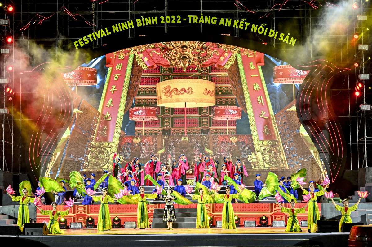 Khai mạc Festival Tràng An kết nối di sản Ninh Bình năm 2022