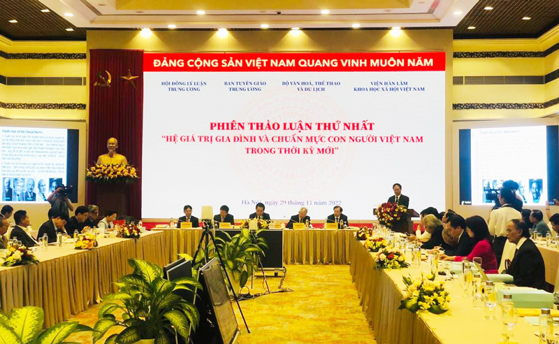 Giá trị văn hoá - chuẩn mực con người Việt Nam trong thời kỳ mới