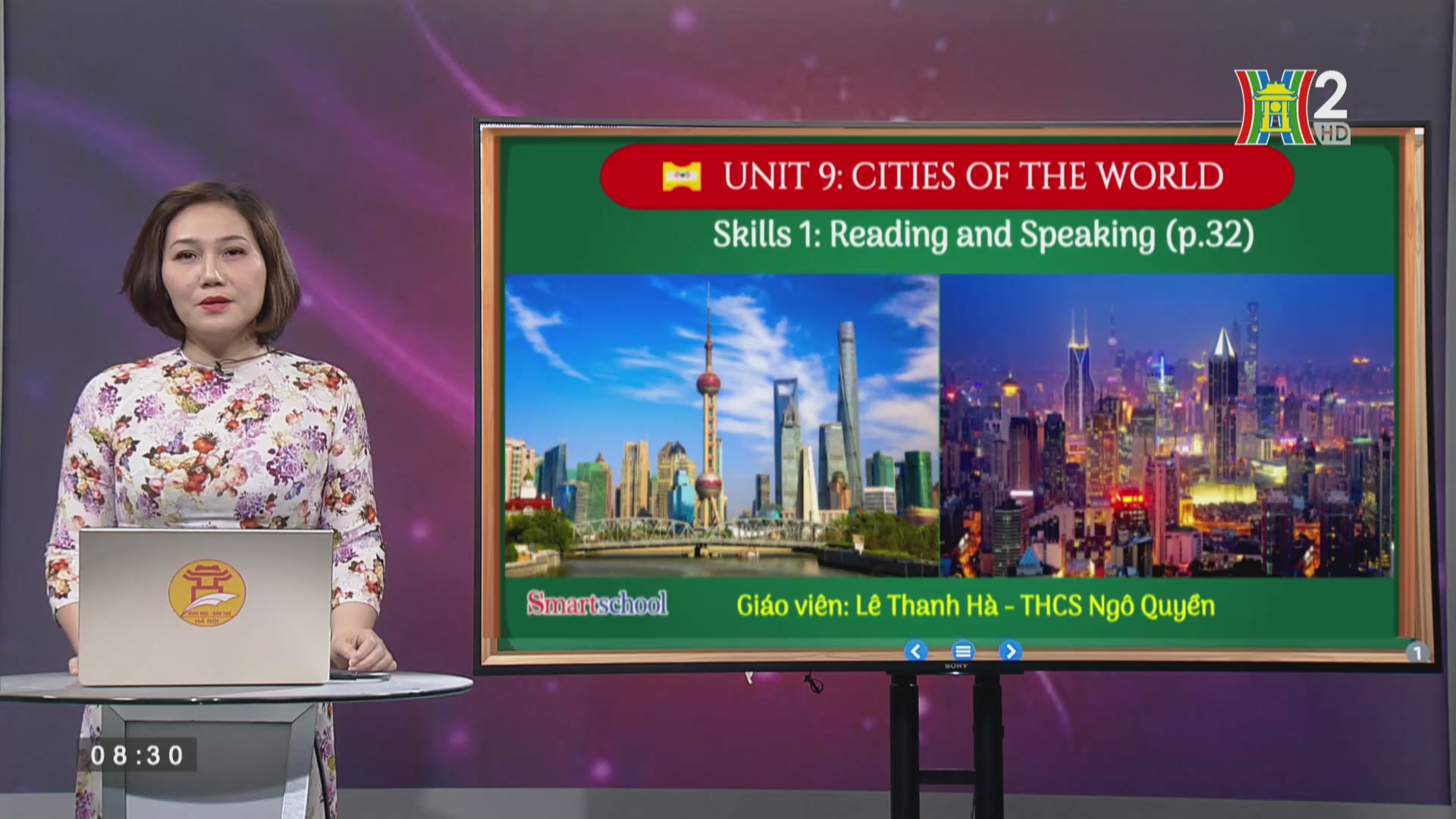Tiếng Anh lớp 6: Unit 9 - CITIES OF THE WORLD - Skills 1 (8h30 ngày 16/4/2020)