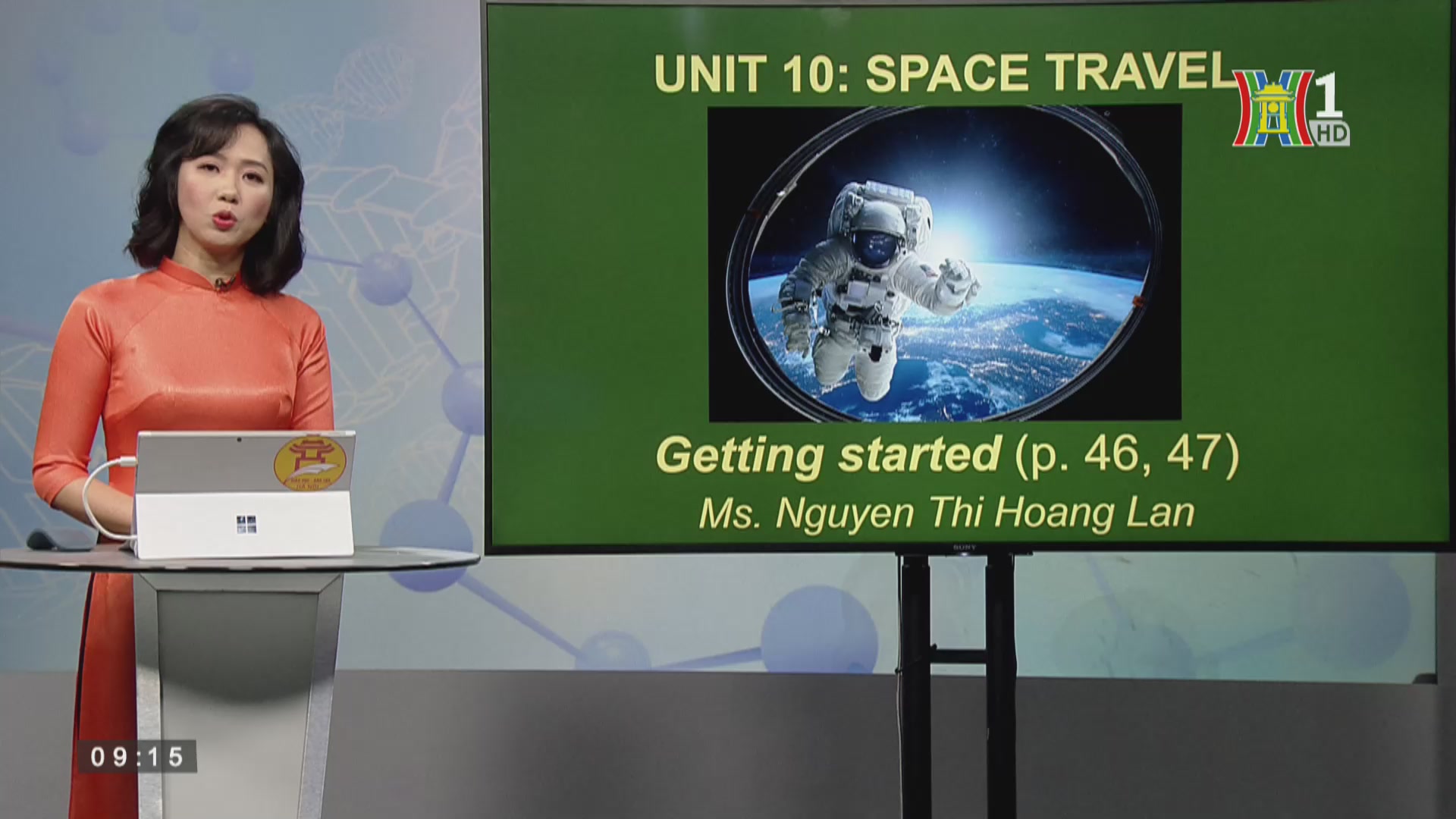 Tiếng Anh lớp 9: Unit 10 - SPACE TRAVEL - Getting Started (9h15 ngày 23/4/2020)