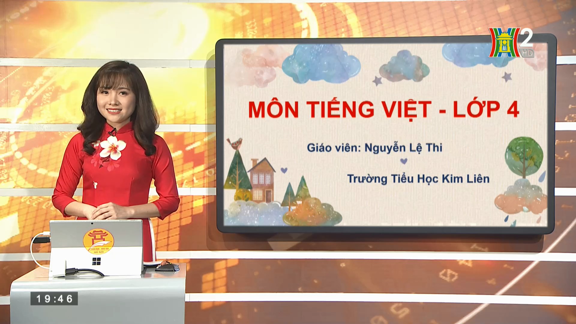 Tiếng Việt Lớp 4. Tập đọc: Hoa học trò ( 19h45 ngày 29/04/2020)