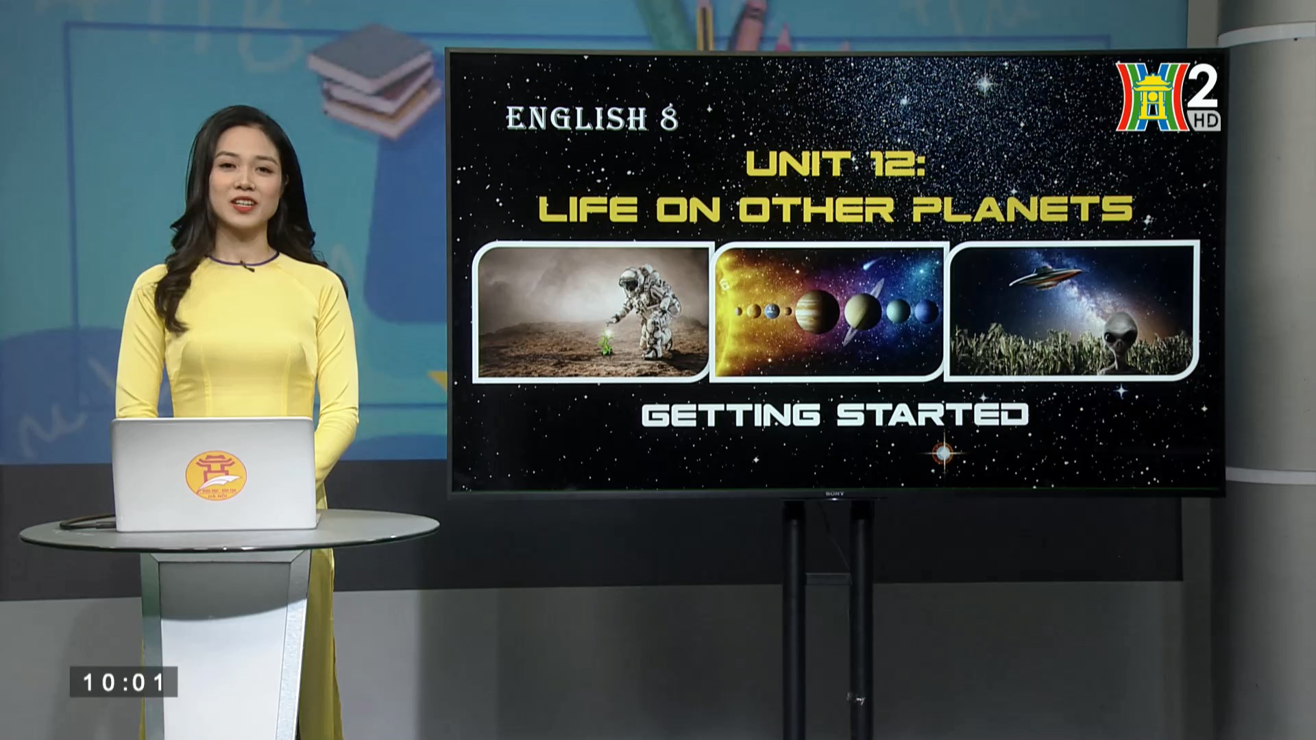 Môn Tiếng Anh 8: Unit 12: Life on other planets - Getting started (10h00 ngày 13/06/2020)